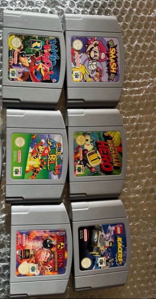 Nintendo 64 N64 Lote 6 Giochi