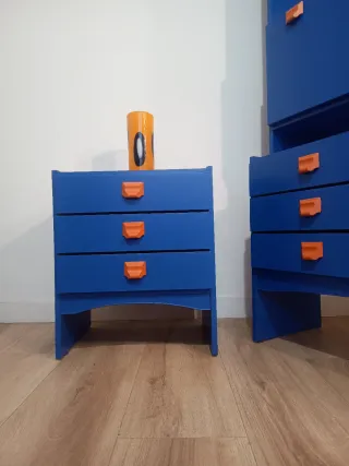 LIBRERÍA ESCRITORIO VINTAGE.