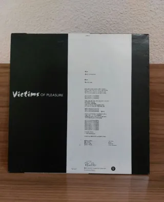12" Vinilo 1981 #NewWave Victims of Pleasure