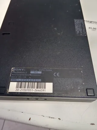 Consola Sony PlayStation 2 Negra Completa
