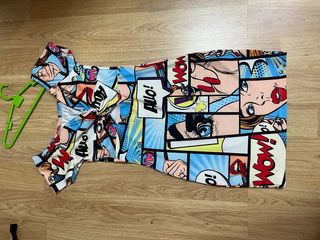 Vestido elástico pop art