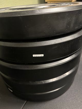 Discos Bumper Ruster 20kg