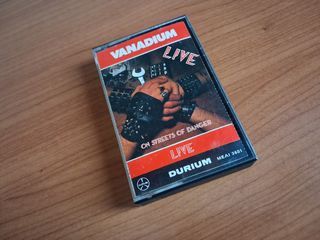 Vanadium cassetta vintage heavy metal