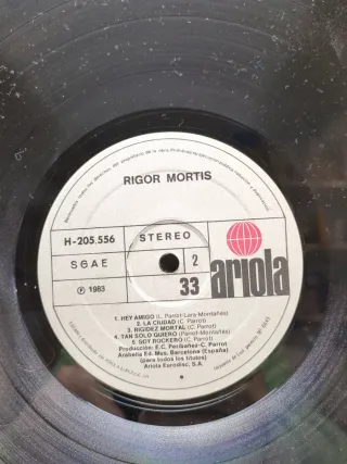 Lp vinilo RIGOR MORTIS , vete al infierno