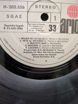 Lp vinilo RIGOR MORTIS , vete al infierno