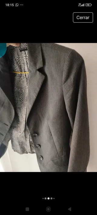 Americana Raya Diplomática Gris