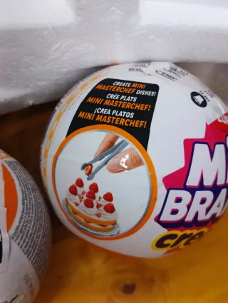 2pcs Zuru Mini Brands Create Masterchef edition