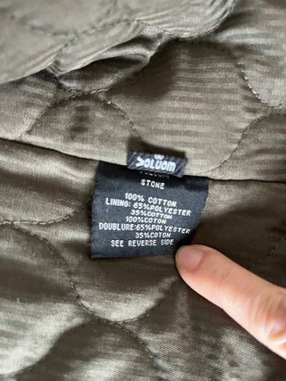 Chaqueta Volcom mujer Talla S. Verde y marrón