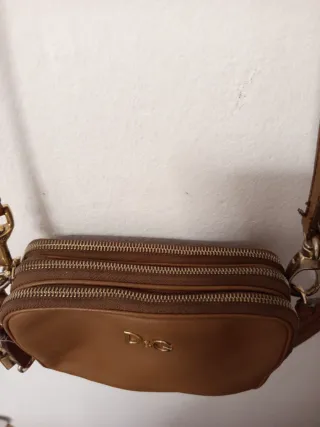 Bolso bandolera D&G marrón