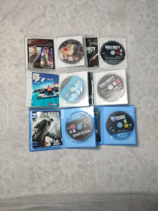 Lote de 6 juegos ps4 y ps3