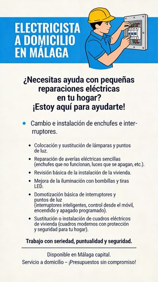 Electricista Málaga capital