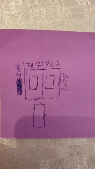 Puertas de madera con cristal