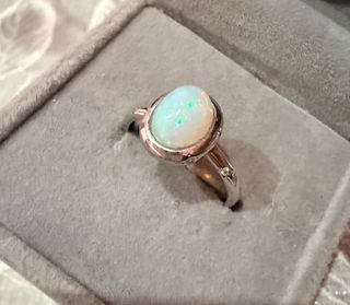 Anillos ópalos plara925 ajustables elige el tuyo
