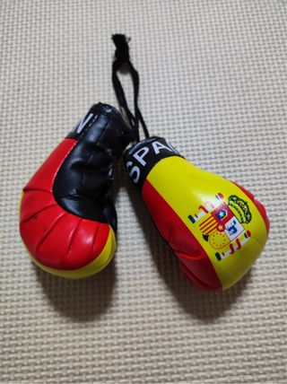 Guantes para colgar en coche