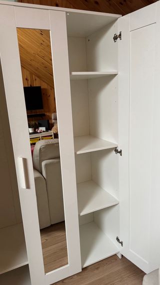 Armario blanco 3 puertas ikea