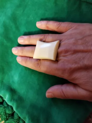 Orecchini+ anello madreperlati