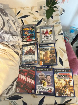 Lote 7 Juegos PlayStation 2 PS2