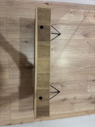 Mueble recibidor de entrada de madera