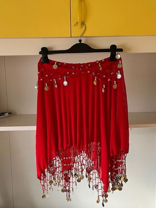 Completo per danza del ventre pantalone top gonna