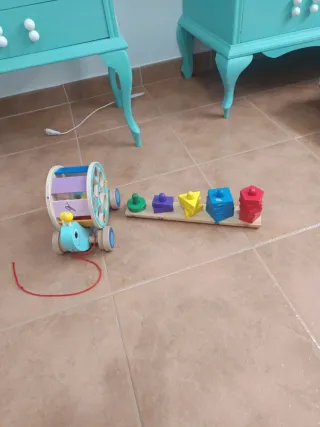 Juguetes Montessori madera