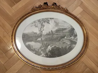 Cuadros antiguos ovalados