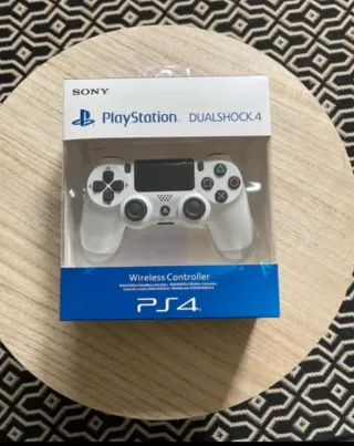 Controller PS4 originale bianco, nuovo
