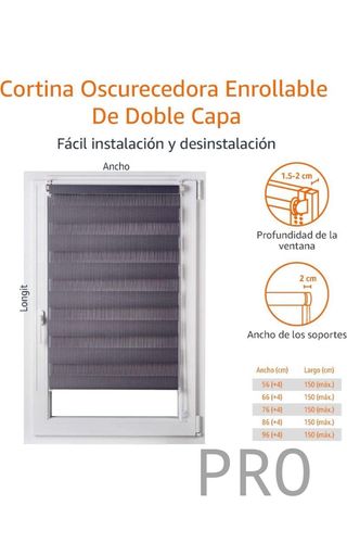 Tenda a rullo a doppia anta