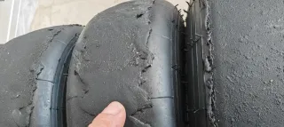 3 juegos Neumaticos Lecont Blanca Kart Mini 5 Vuel