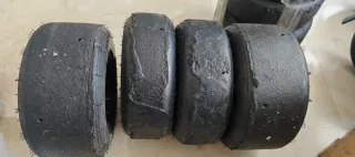 3 juegos Neumaticos Lecont Blanca Kart Mini 5 Vuel