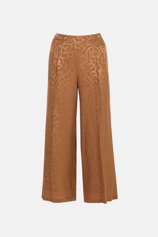 Pantalones seda Carolina Herrera