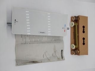 Hansgrohe 13161400 Ecostat Select termostato de ducha, visto, blanco/cromo