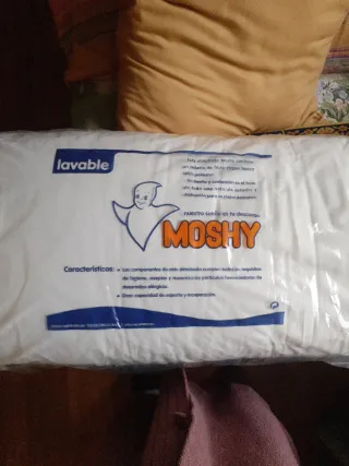 Almohada alta antiácaros 1,35
