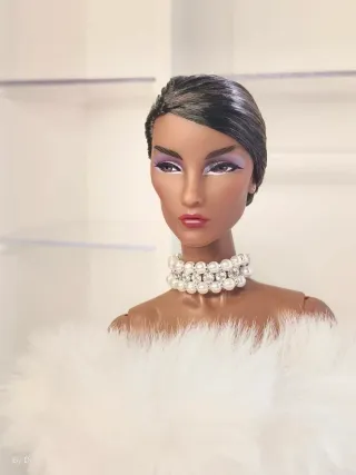 Gargantilla perlas Barbie Fashion Royalty