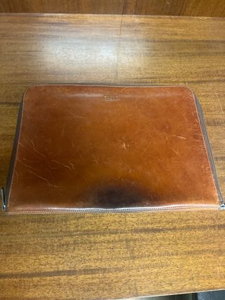 Cartera piel documentos Ruano