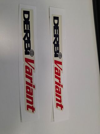 Pegatina Derbi Variant Start