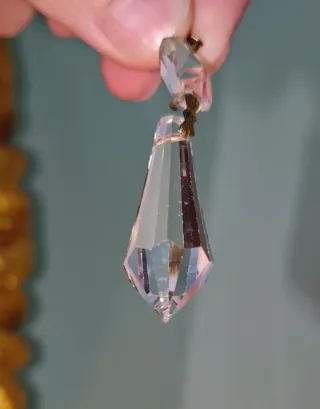 25 Prismi di Cristallo per Lampadario