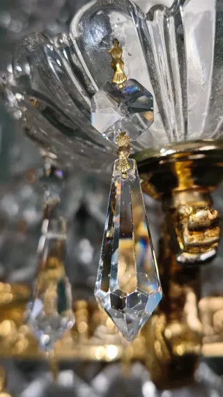 25 Prismi di Cristallo per Lampadario