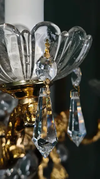 25 Prismi di Cristallo per Lampadario