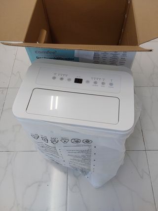 COMFEE' Deshumidificador Easy Dry 16L para Humedad interior hasta 34 m2 / 80 m3 - Deshumificador Silencioso con App Control - De