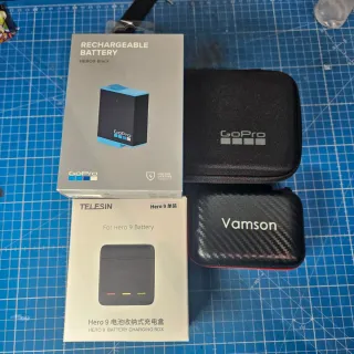 GoPro Hero 9 + Batería + Accesorios