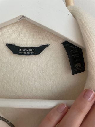 Chaqueta 100% lana dockers