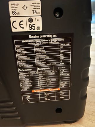 Generador inverter