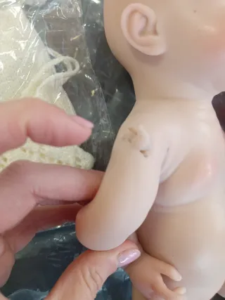 Muñeca realista de silicona