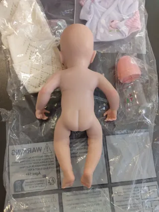 Muñeca realista de silicona