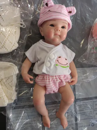 Muñeca realista de silicona