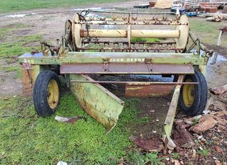 Segadora acondicionadora rodillo John Deere 486.