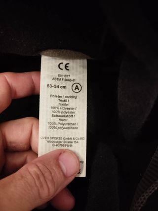 Casco Esqui Uvex Blanco talla 53-54 cms