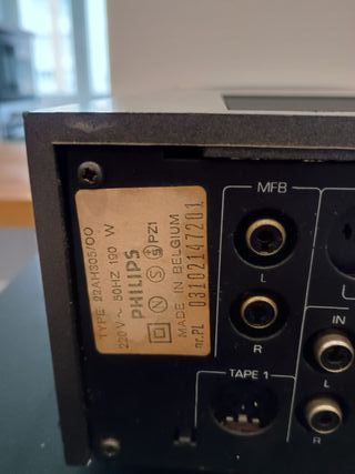 Amplificador Hifi Phillips 305
