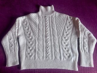 Jersey blanco Massimo Dutti