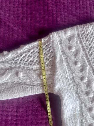 Jersey blanco Massimo Dutti